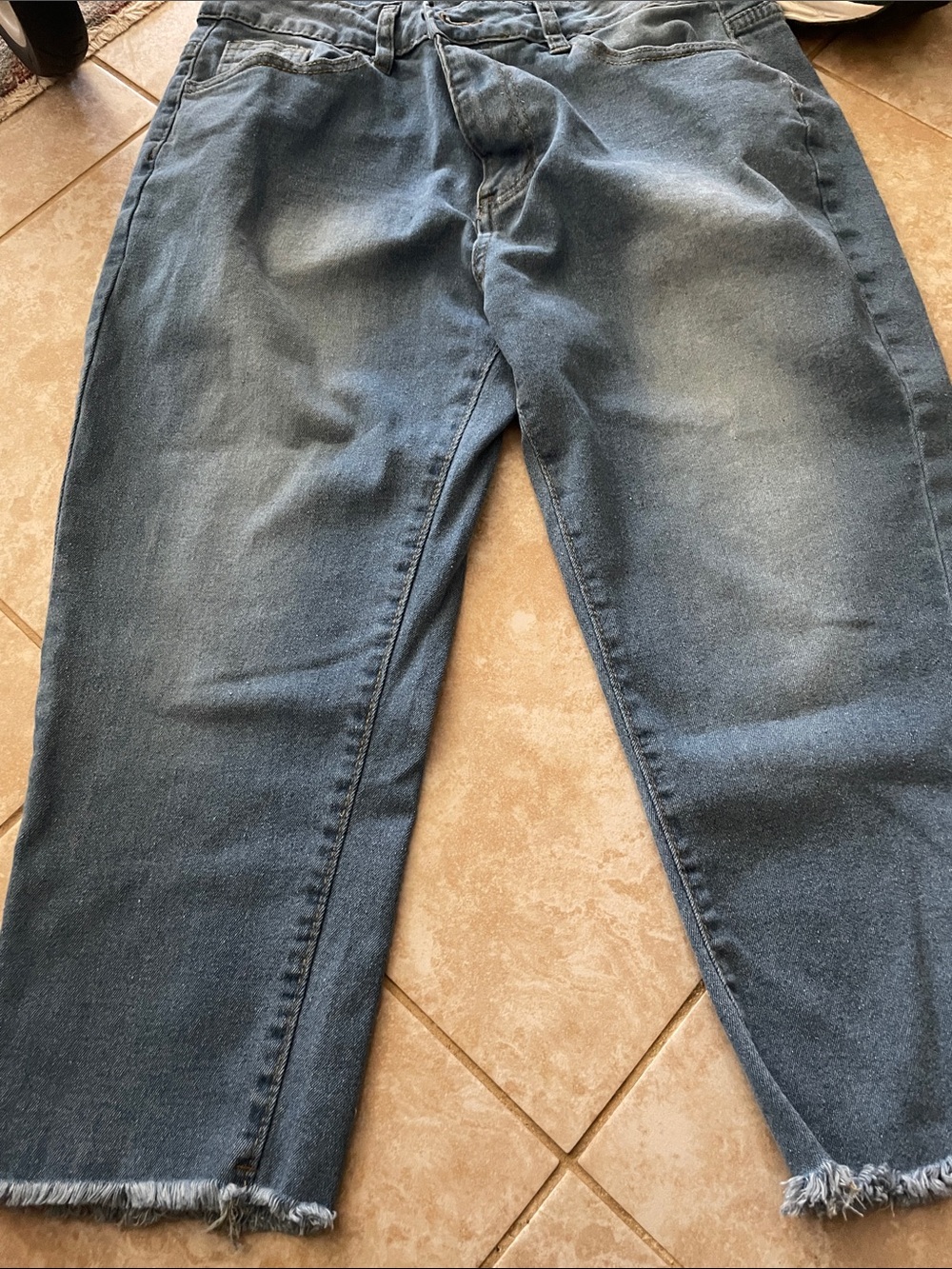 Men's Blue Denim Jeans - Classic Straight Fit